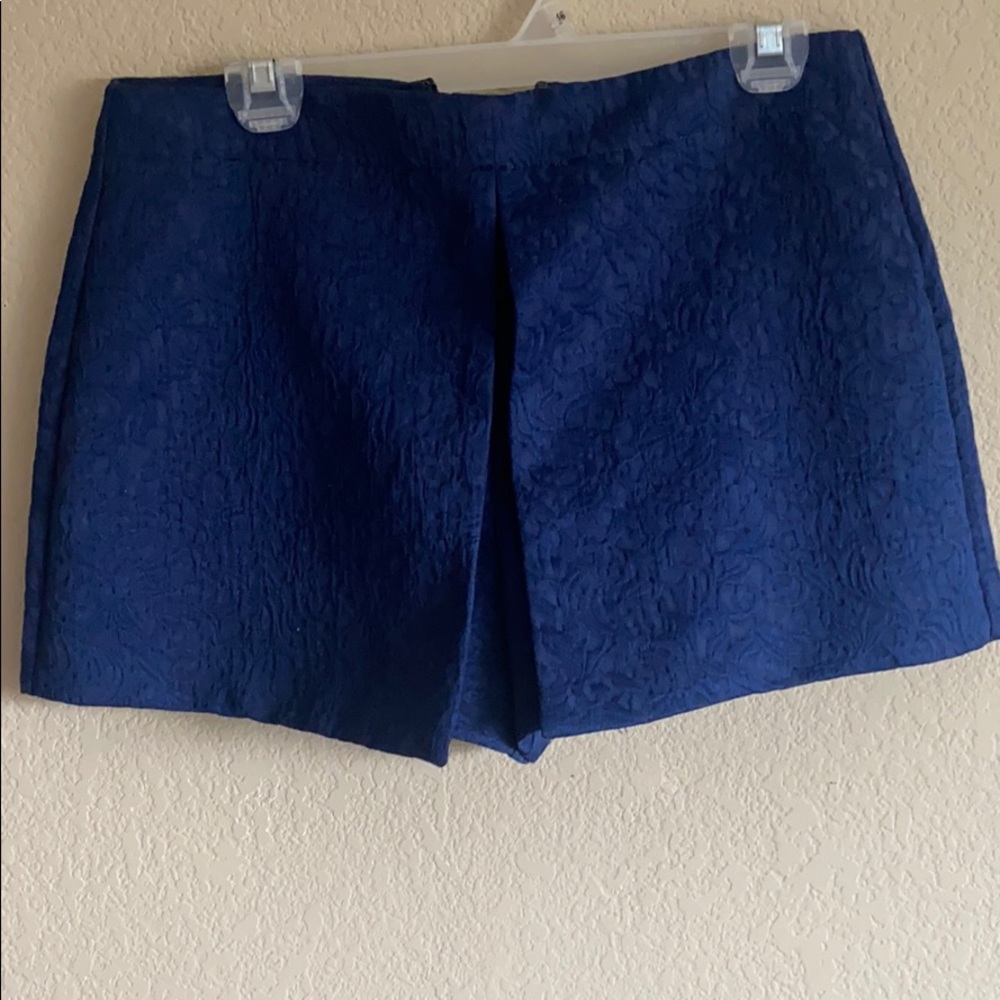 Navy Lace Shorts / Skort